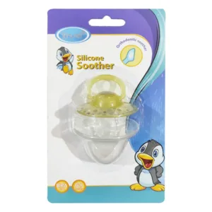 True Silicone Orthodontic Soother 6m+ – Yellow