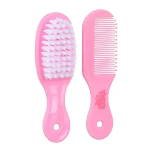 La Frutta Comb and Brush Set for Kids - Pink