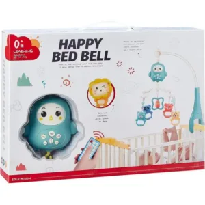 Happy Bed Bell Musical Mobile, Remote Control Baby - ملاهي سرير