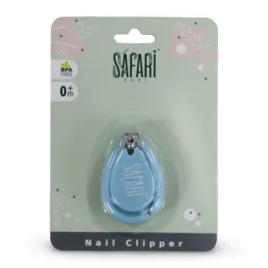 Safari Baby Nail Clipper – Light Blue