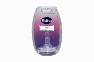 Bubbles Nipple Natural 12 Month
