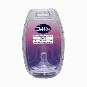Bubbles Nipple Natural 12 Month