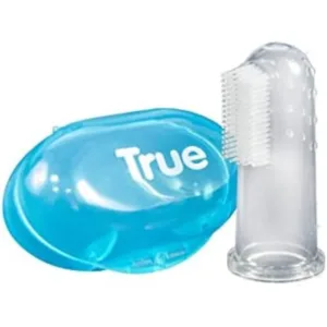 True Finger Toothbrush with Massager – Blue