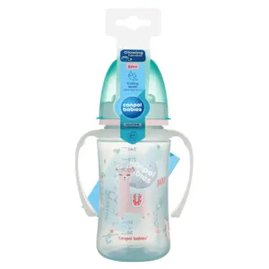 Canpol Babies Training Cup with Glowing Handles 240ml – Green