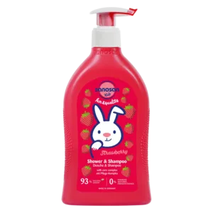 Sanosan Baby Shampoo & Shower Gel Strawberry 400ml