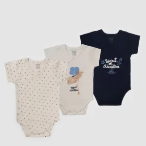 Junior Baby Bodysuit Pack of 3