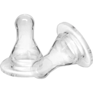 True Silicone Nipple 0m+ (2Pcs)