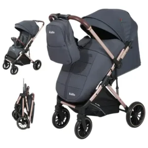 kidilo stroller 6530 Prob with cover and bag  - Grey