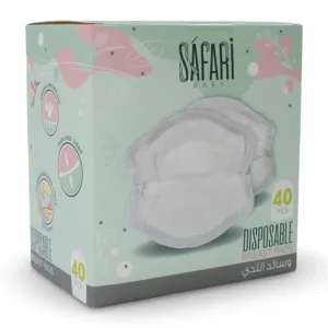 Safari Baby Disposable Breast Pads – 40 Pcs