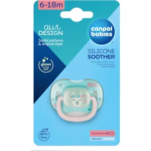 Canpol Babies Silicone Symmetrical Soother 6-18m - Llama