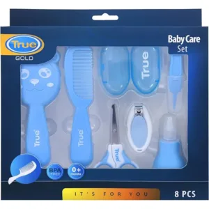 True Gold Baby Care Set 8Pcs – Blue