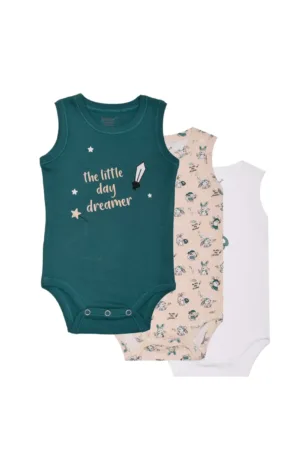Baby Bodysuit Pack Of 3