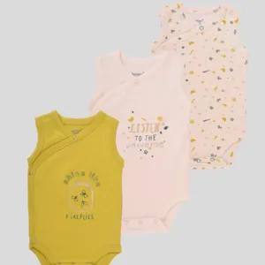 Junior Baby Bodysuit Pack Of 3