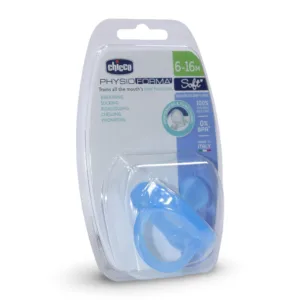 Chicco Physio Soft Silicone Pacifier – Blue