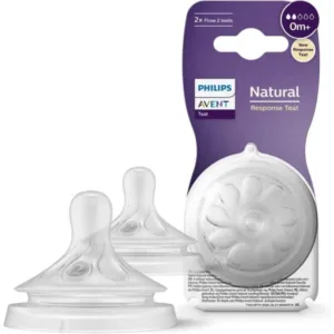 Philips Avent Natural Response Nipple Flow 2 (0M+)