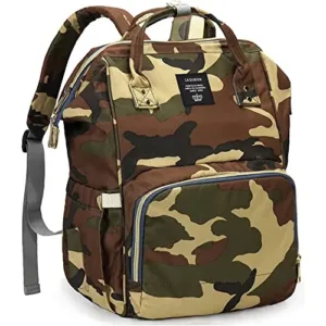 Lequeen Bag Backpack Multi-Function Diaper Bag
