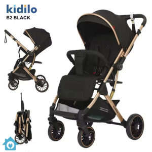 kidilo baby stroller b2 - black