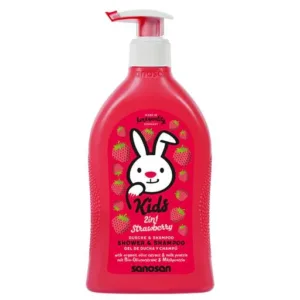 Sanosan Baby Shampoo & Shower Gel Strawberry 400ml