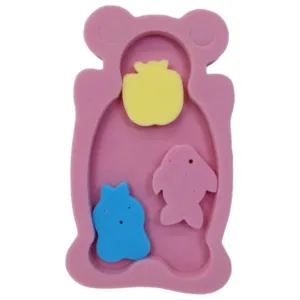 Candy Baby Bathtub Sponges – Set of 4