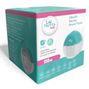 شفاط حليب ثدى ديجيتال ببطارية قابل للارتداء 150 مللى من لافروتا مع 9 مستويات للشفط والمساج