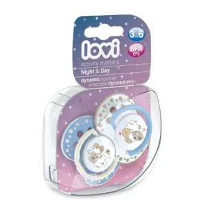 LOVI Dynamic Soother Silicone 3-6m