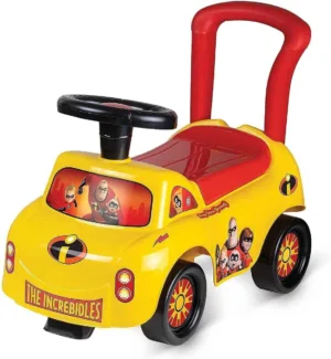 Tic Toys Plastic Push Car Game With Storage Box And Button For Kids