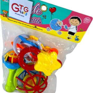 Baby Rattles Set, 6 Pieces