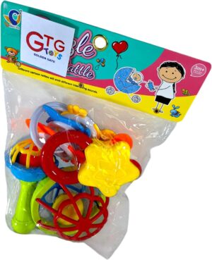 Baby Rattles Set, 6 Pieces