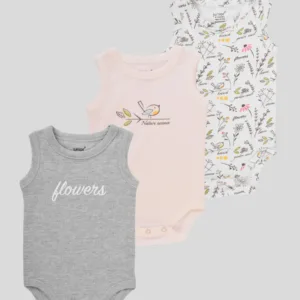 Junior Baby Bodysuit Pack of 3