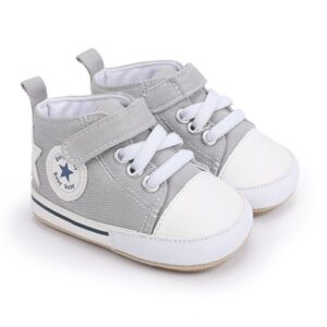 baby Shoes soft - Grey