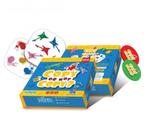 Nilco Copy Or Not Copy Card Game - Blue