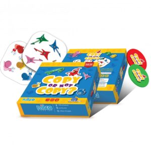 Nilco Copy Or Not Copy Card Game - Blue