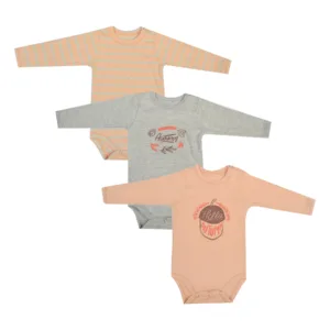 Baby Bodysuit Pack Of 3 - Junior