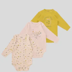 Baby Bodysuit Pack Of 3 - Junior