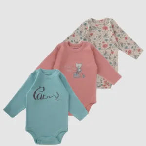Baby Bodysuit Pack Of 3 - Junior