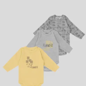 Baby Bodysuit Pack Of 3 - Junior