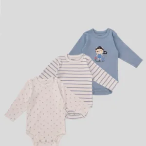 Baby Bodysuit Pack Of 3 - Junior