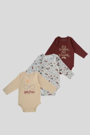 Baby Bodysuit Pack Of 3 - Junior