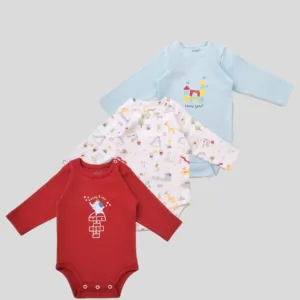 Baby Bodysuit Pack Of 3 - Junior