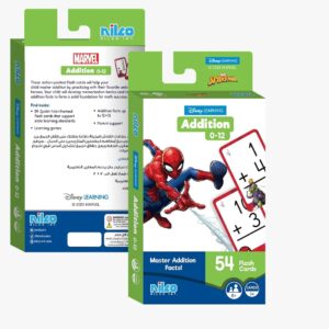Nilco Disney Spiderman Addition Flash Card