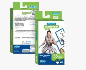 Nilco Disney Starwars Subtraction Flash Card