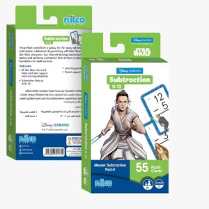 Nilco Disney Starwars Subtraction Flash Card