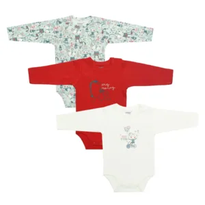 Baby Bodysuit Pack Of 3 - Junior