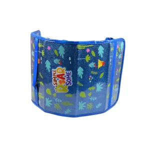 Foldable Pencil Case - Glitter Blue