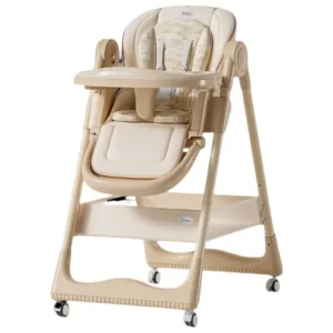 Kidilo KD505 - Baby High Chair - Beige