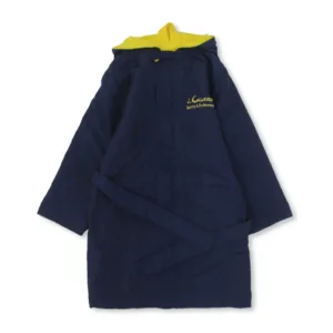 Waterproof Swim Robe Unisex Kids –Navy  - برنص سباحة اولادي و بناتي
