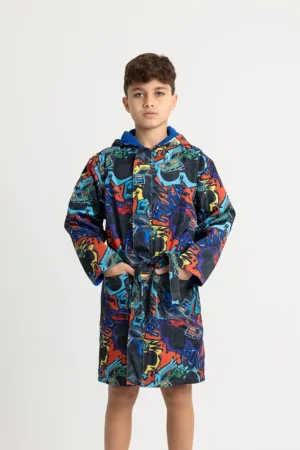 Boys Waterproof Swim Robe – برنص اولادي