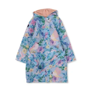 Girls Waterproof Swim Robe  - برنص سباحة بناتي