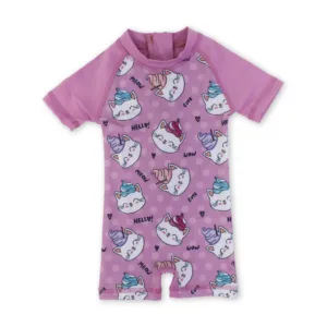 Baby Girls Sunsuit One - مايوه بناتي قطعة واحدة
