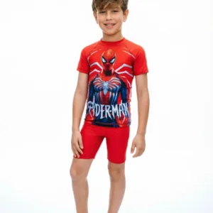 boys swimsuit -  مايوة اولادي قطعتين سبايدر مان